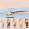 10 шт. ползунок на молнии, металлическая маленькая застежка, ремонтный комплект, замена сломанных пряжек, съемник на молнии для чемодана, язычок на молнии
