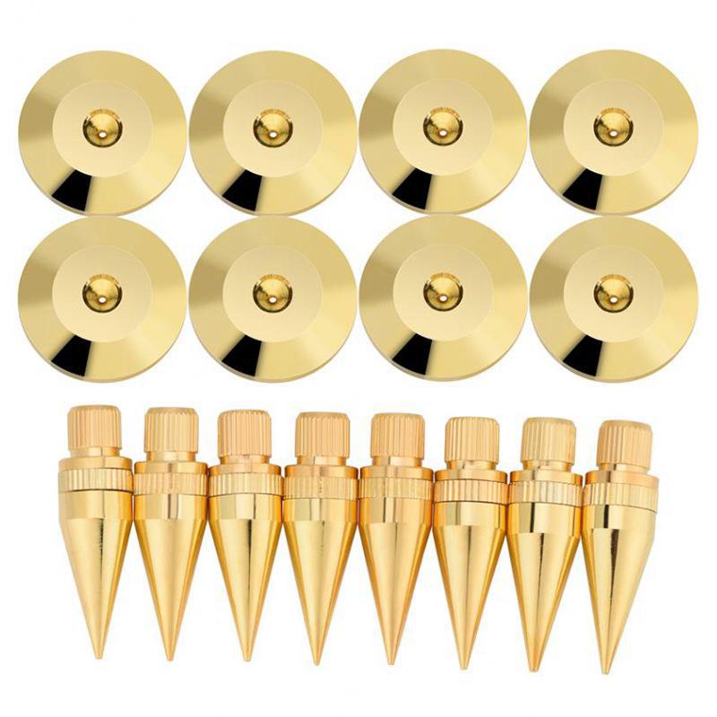 M6*36 Pure Copper Audio Shock Absorber Foot Pads for Hi-Fi Speakers