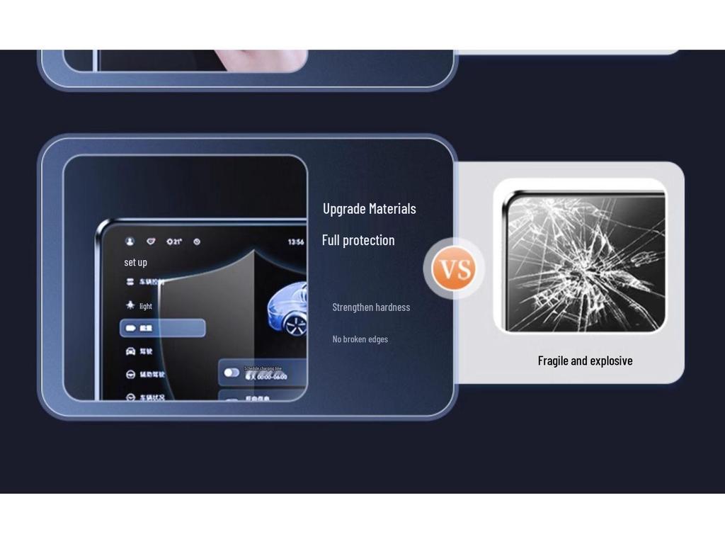 2024 Lynk & Co 01 Dashboard Screen Protector: Tempered Film for Console Navigation & Interior
