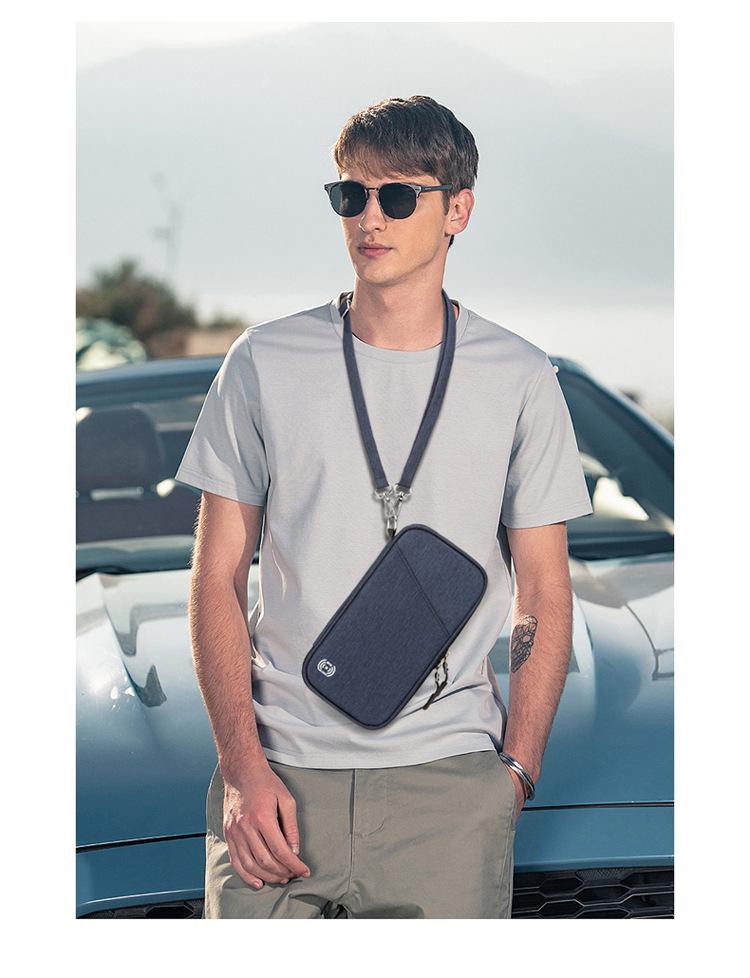 Lightweight Anti-Theft Passport and Travel Wallet with Large Capacity and Multi-Function Storage