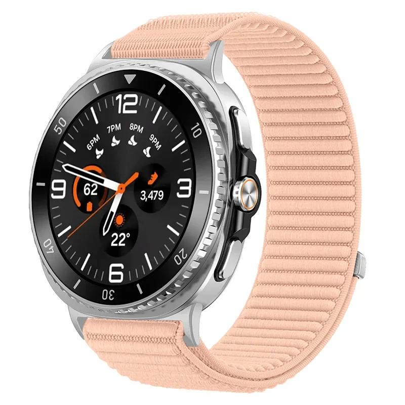 Нейлоновый ремешок-петля без зазоров для Samsung Galaxy Watch 8 Classic 46 мм/Watch 8 44 мм 40 мм Плетеный ремешок Запасной браслет Ремень Correa