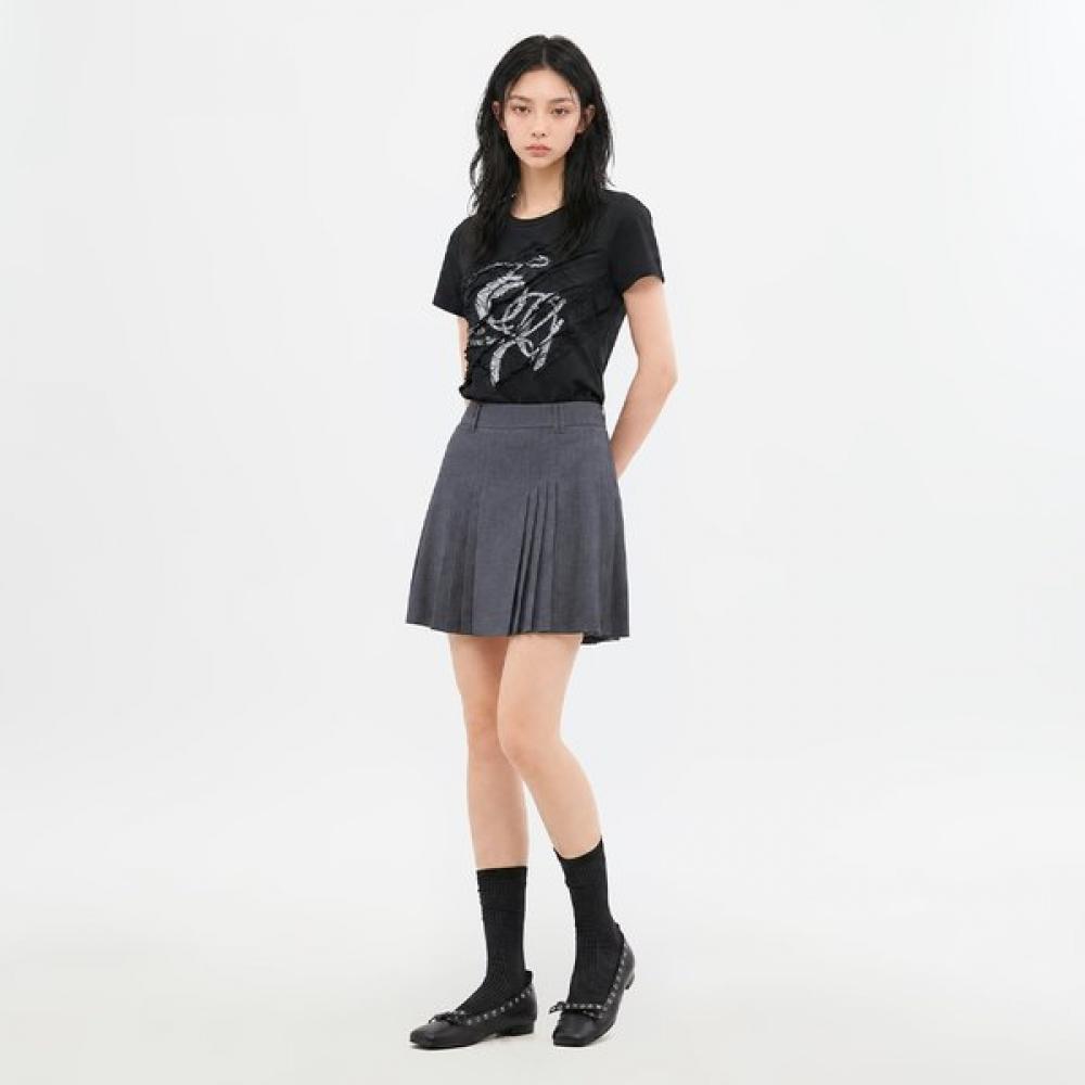 Gnarly Pleated Mini Skirt Es3ws860