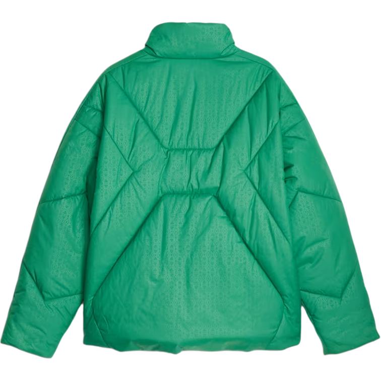Puma Luxe Sport T7 Модная Удобная Универсальная Куртка Унисекс Куртка Архивный Зеленый 620847-86