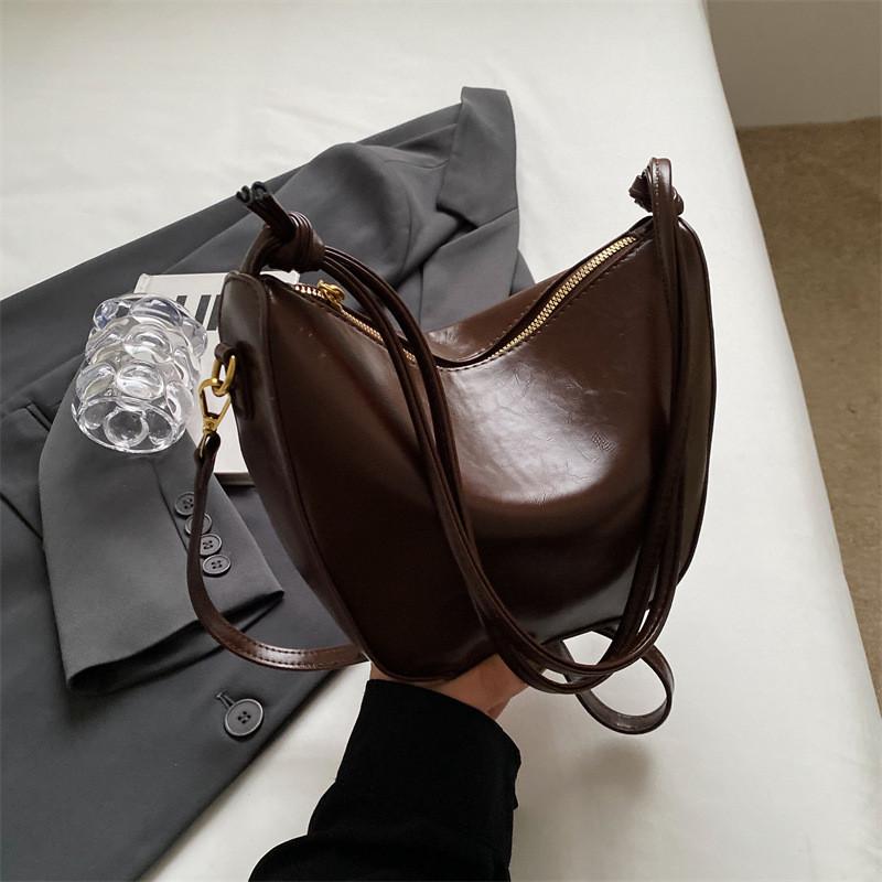 Ielgy Large-Capacity Casual High-End Sense One-Shoulder Messenger Bag La