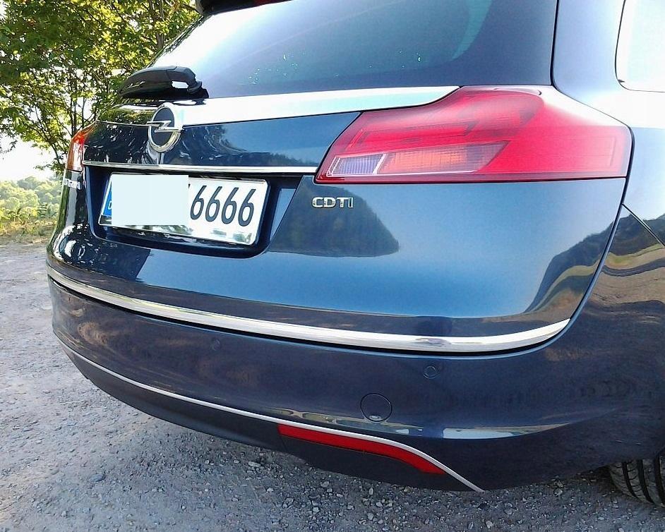 Opel INSIGNIA Kombi - CHROME STRIP for the Tailgate Tuning