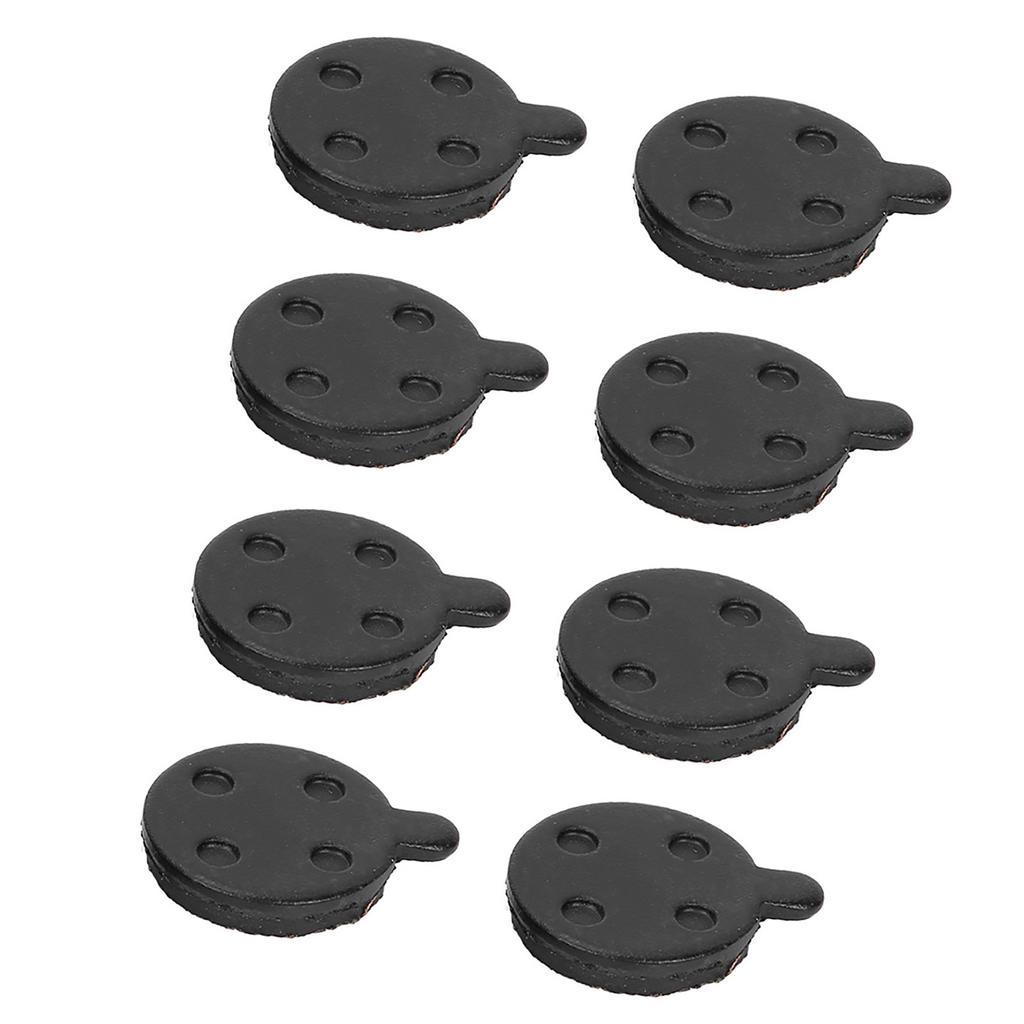 4 пары красных медных полуметаллических тормозных дисков, запасные части для ротора, колодки для 10-дюймового электрического скутера