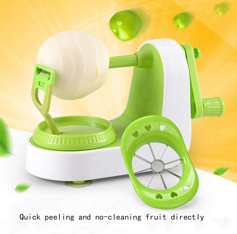 Apple Peeler Slicer,multi-function fruit peeler, vegetable, fruit peeler, pear potato slice movement, peeling mach