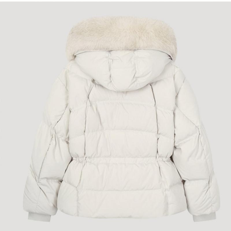 She S miSS Джемпер из меха лисы и утиного пуха SSdjpo42050 Cr