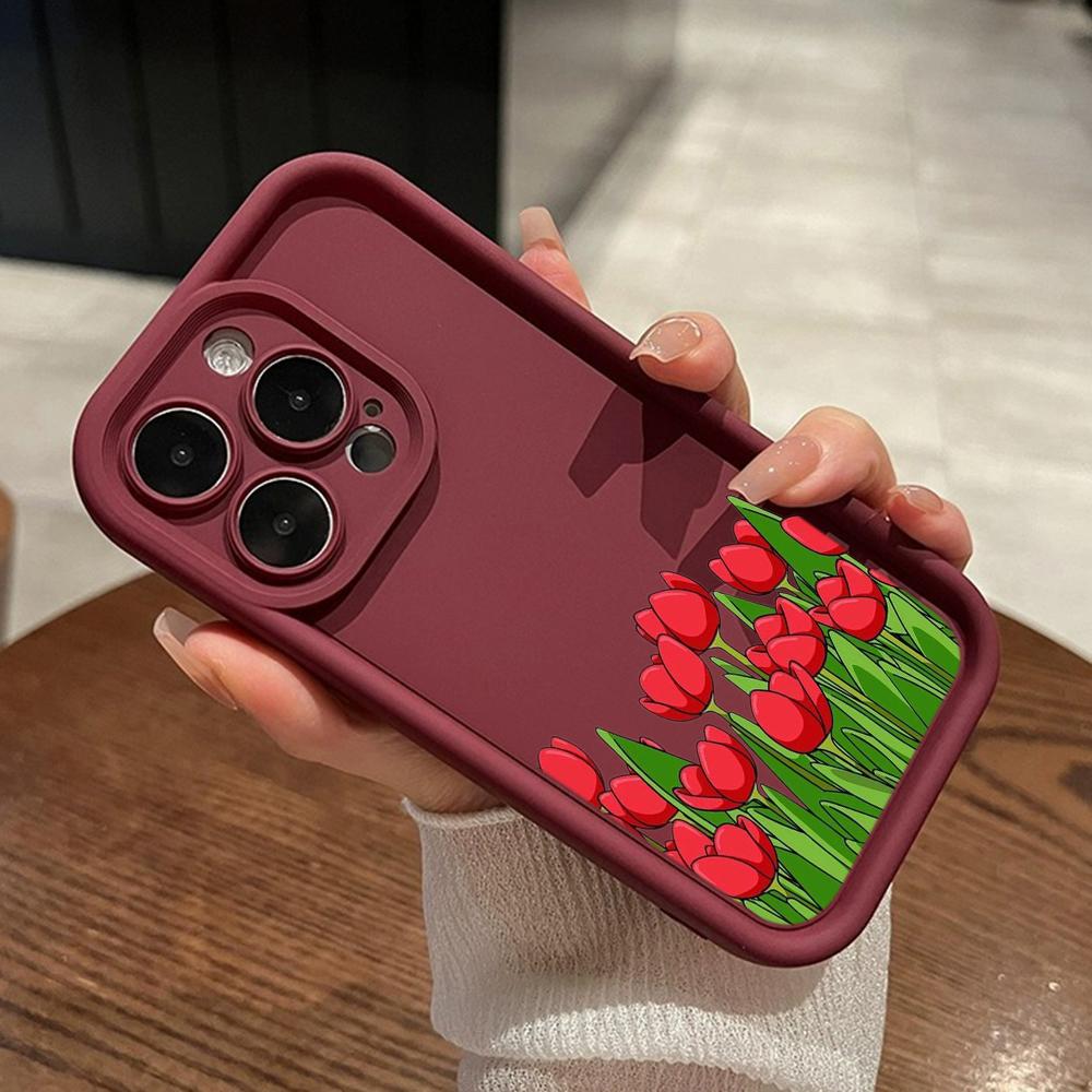 LZ16 цветочный силиконовый чехол для телефона Xiaomi 11 Lite 5G 14T Redmi 14C 13C A3 Note 12 11 9 10 13 Pro Plus противоударный задний чехол