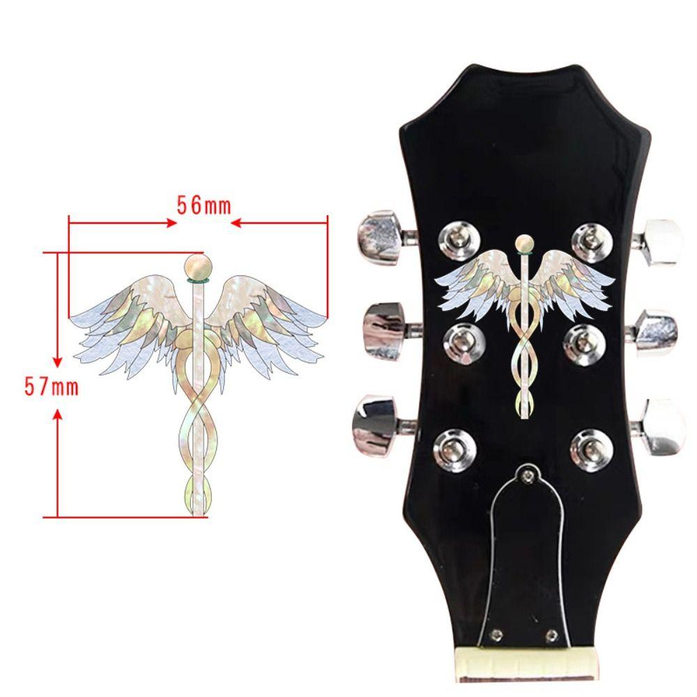 Новинка Наклейка на голову гитары ПВХ Наклейка на голову грифа гитары Наклейка на панель гитары Подарки для начинающих гитаристов