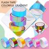 Радужная лента, канцелярские принадлежности, ручная цветная декоративная водонепроницаемая лента