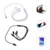 4-в-1 USB C к Multi Зарядному Кабелю USB C к Micro USB + Type C Универсальный
