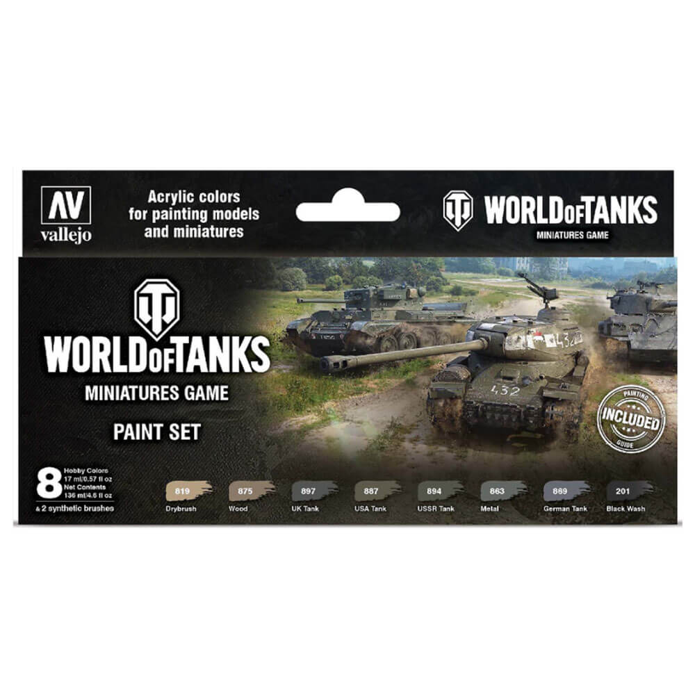Набор игровых красок World of Tanks Miniatures