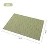 Strictly selected placemat Nordic style colored bamboo Teslin thermal insulation placemat pvc waterproof table mat thermal insulation mat