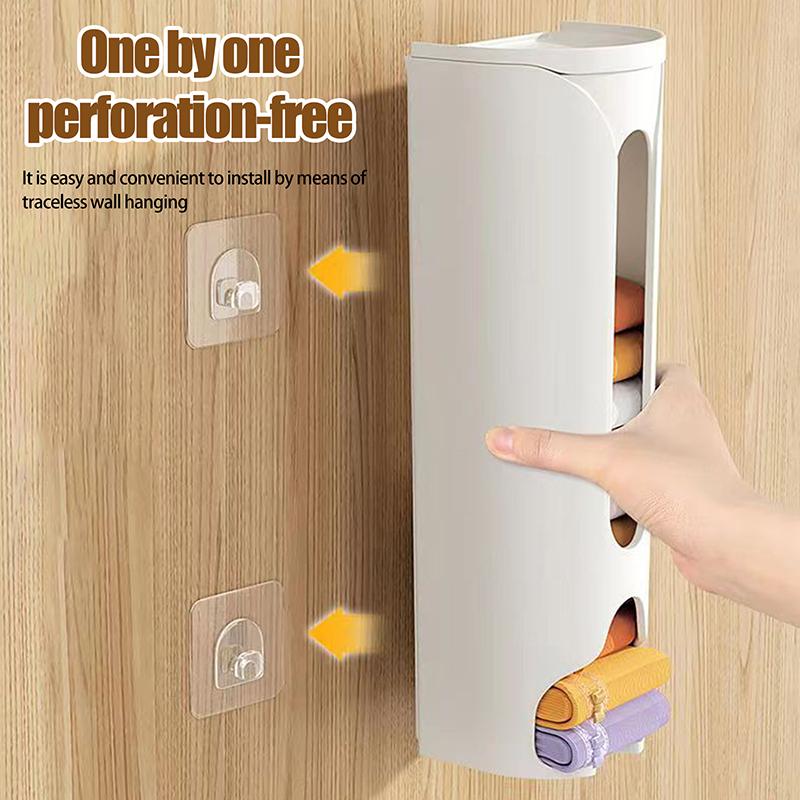 Пластиковый пакет для хранения шкаф настенный органайзер для нижнего белья мусорный мешок ящик для хранения кухонные пластиковые пакеты кухонные принадлежности