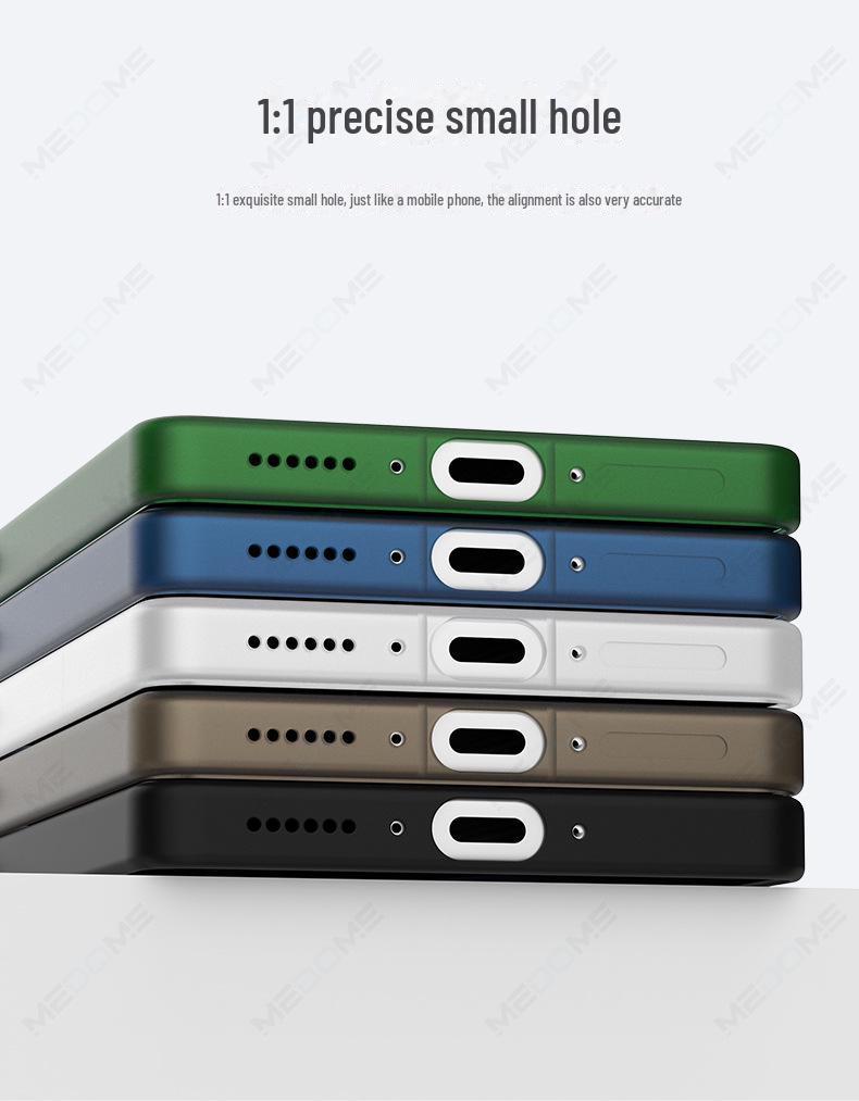 Сверхтонкий матовый чехол для телефона Meizu 21 Pro с защитой от отпечатков пальцев из полипропилена
