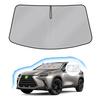 Windshield Sunshade for Lexus NX and NX450h UV Blackout Handlebar Light Heat Heat Car Honeycomb Storage Bag Interior Easy Direct from the J-PREMIS