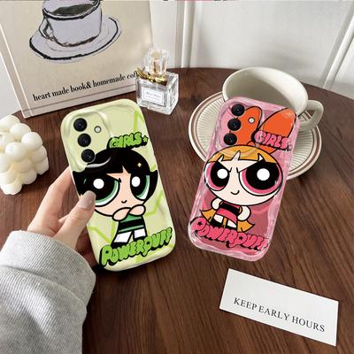 Мультяшный чехол P-Суперкрошки для Samsung Galaxy A35 A34 A33 A32 A31 A30 A24 A23 A22 A13 A12 A10S A04 M14 4G 5G Силиконовый чехол