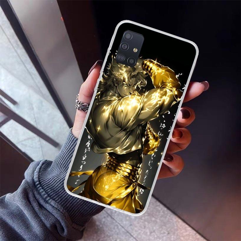 JoJo Adventure Dio Diego Brando Phone Case For Samsung Galaxy A52 A51 A50S A32 A22 A12 A02S A72 A71 A31 A70 A30S Note 20 Ultra 1