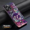 Zutomayo anime singer pattern design Phone Case For iPhone 17 16 15 14 13 12 11 Plus Pro Max  High-end Luxury Magsafe Sheepskin