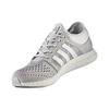 Adidas Rocket Boost Cc Round Toe Lace-Up Durable Breathable Low-Top Running Shoes Men Running Shoes Gray White CG2756