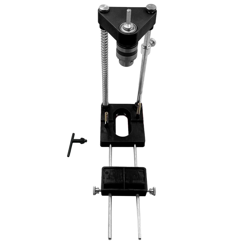 Drill Guide Woodworking Locator Kit Adjustable Drilling Guide Hole Puncher Positioner for Wood