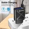 Многопортовое USB-зарядное устройство с быстрой зарядкой QC3.0, 4 порта, 5 В/9 В/12 В, Совместимо со стандартами ЕС/США/Великобритании/Австралии