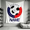 Custom FC Zbrojovka Brno Wall Hanging Printed Fabric Blanket Decorative Tapestries for Bedroom Living Room Home Decor