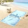 Olympique de Marseille Print Beach Towel, Large Soft Quick Dry Towel for Beach Camping Swimming