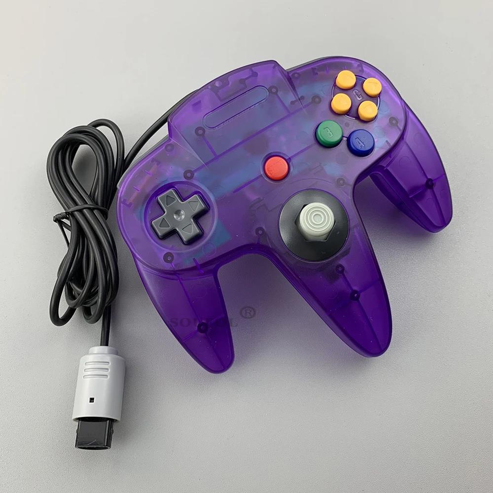 Wired Gamepad For NS 64 Host N64 Controller Gamepad Joystick For Classic Nintend 64 Console Games For Mac Computer PC 1