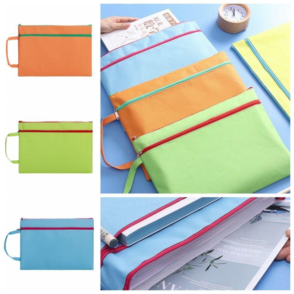 Document Organiser A4 File Organizer Large Capacity A4 File Bag Portable A4 File Holder Receipt