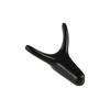 Zinc Zinc Zinc Alloy Wall Mount Hook Hanging Cabinet Storage Hook Bedroom Ox Horn Dual Hanger  Coat