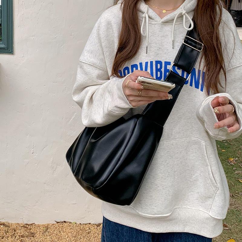 Большая вместительная сумка для женщин, новая мягкая кожаная сумка-тоут для поездок на работу для студентов колледжей, сумка через плечо