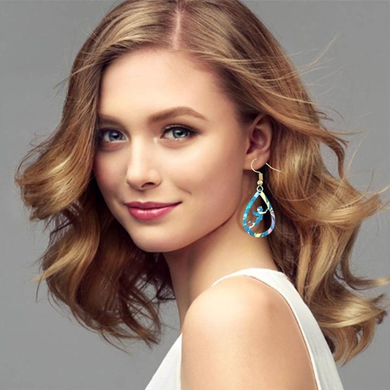 Портативная силиконовая форма День святого Валентина Формы для серег-подвесок Голографическая форма для серег Формы для ювелирных изделий для любителей DIY