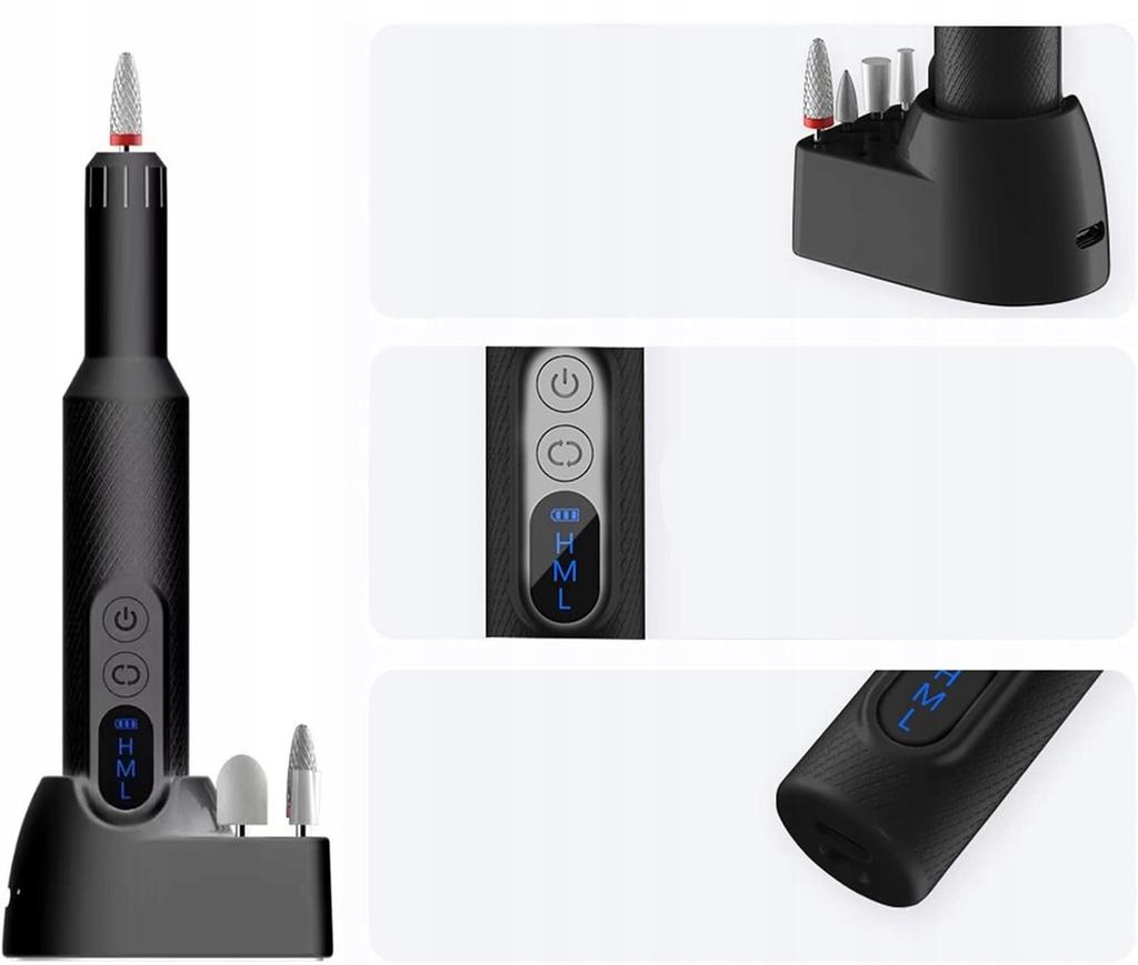 Extralink 31832 Nail Drill Black
