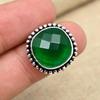 Green Onyx Gorgeous Gemstone Handmade 925 Sterling Silver Handmade Ring Jewelry