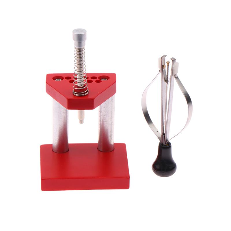 Инструмент для снятия иглы для часов Прижимной толкатель для наручных часов Съемник плунжера Точные детали Съемник Прижимной комплект инструментов для ремонта часовщика