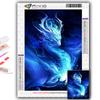 Diamond Painting Chinese Dragon Embroidery Cross Stitch Rhinestone Home Decor