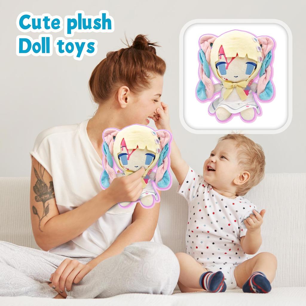 Милая плюшевая кукла игрушка подарок мультфильм детская тряпичная кукла кукла