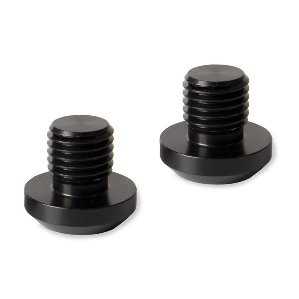 Универсальные заглушки для зеркала M10x1.25 для мотоциклов, алюминиевый сплав, простая установка, совместимые с мотоциклами