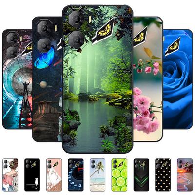 Чехол для ZTE Nubia Neo3 Neo 3 5G Z2464N TPU Мягкий Силиконовый Черный Матовый Чехол для Телефона Для Nubia Neo3 Задняя Крышка Защитная Оболочка