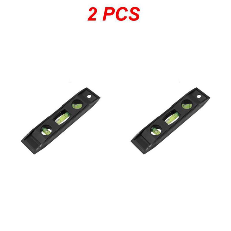 1~4 шт. Портативный уровень из АБС-пластика, линейка, высокоточный, сильный магнитный, 3-пузырьковый измеритель уровня, бытовая техника, инструменты, лазерный уровень