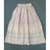 Johnature Женские юбки весна-лето, свободная талия, широкие штанины, универсальные, повседневные, однотонные, плиссированные, с кружевной вставкой