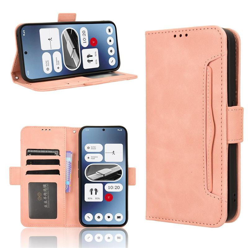 Nothing Phone 4B Wallet Case with Card Holder, Leather Kickstand Card Slots Case for Nothing Phone 4B