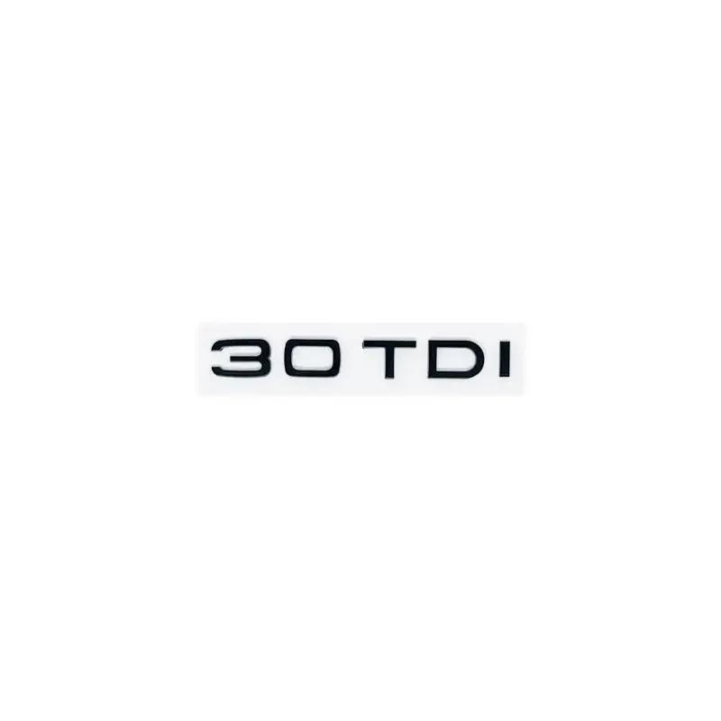 2026 3D ABS Emblem for AQ2 2.0TDI 2.5TDI 3.0TDI 35/40/45/50TDI - Fit A1 A3 A4 A5 A6 A7 A8 Q2 Q3 Q5 Q7 Car Trunk Badge Sticker