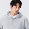MINISO Men's Autumn Half-Zip Hooded Pullover