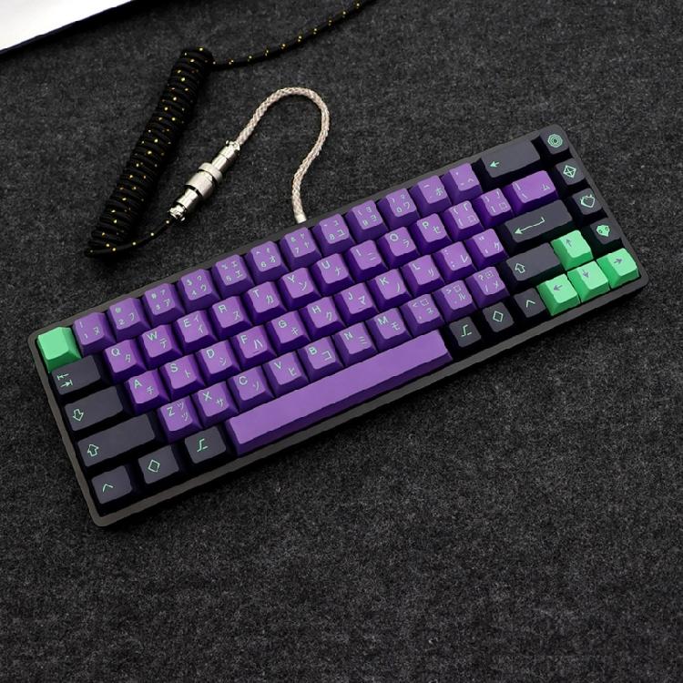PBT Dye Sub Keycaps 146pcs Cherry Profile EVA Keycap Set for Gaming Mechanical