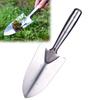 Садовый совок из нержавеющей стали, маленькая лопата, инструмент для посадки цветов, садовый ручной совок