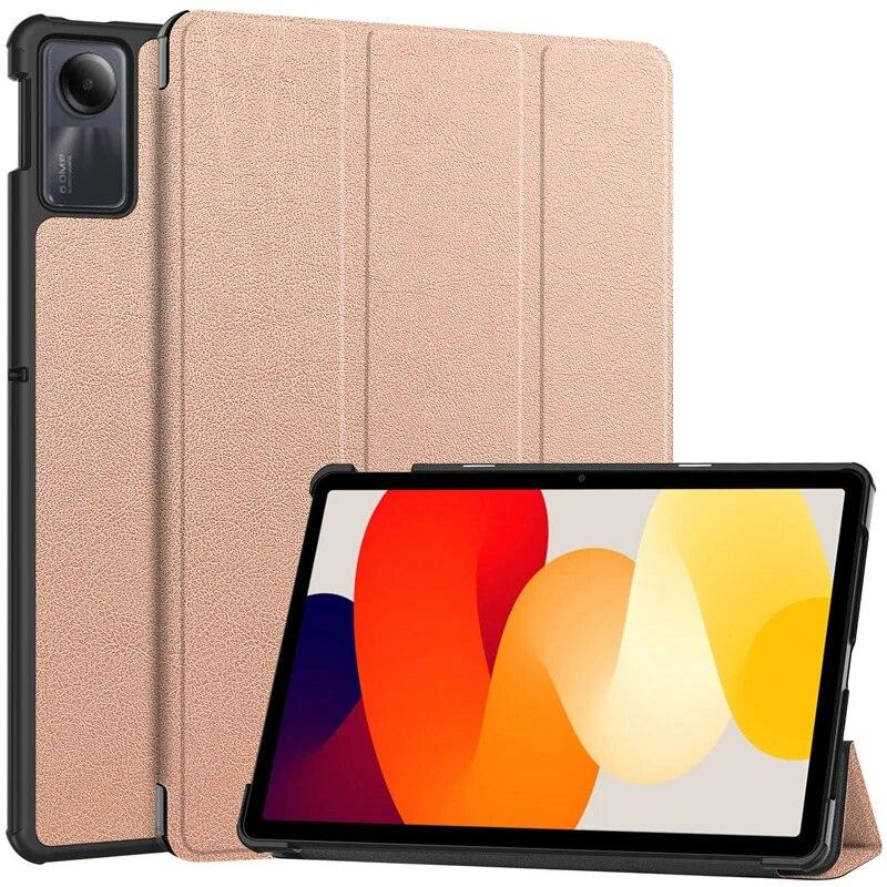 Роскошный кожаный чехол для сна для Xiaomi 5/6 Pro, чехол Redmi Pad SE 11, 10,6 дюйма, 2023, противоударный защитный чехол с магнитной подставкой
