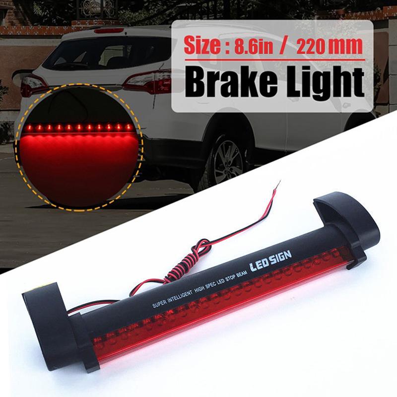 Автомобильный красный 24Led 12V High 3Rd 3Rd Chmsl Brake Stop Tail Light Дополнительный свет